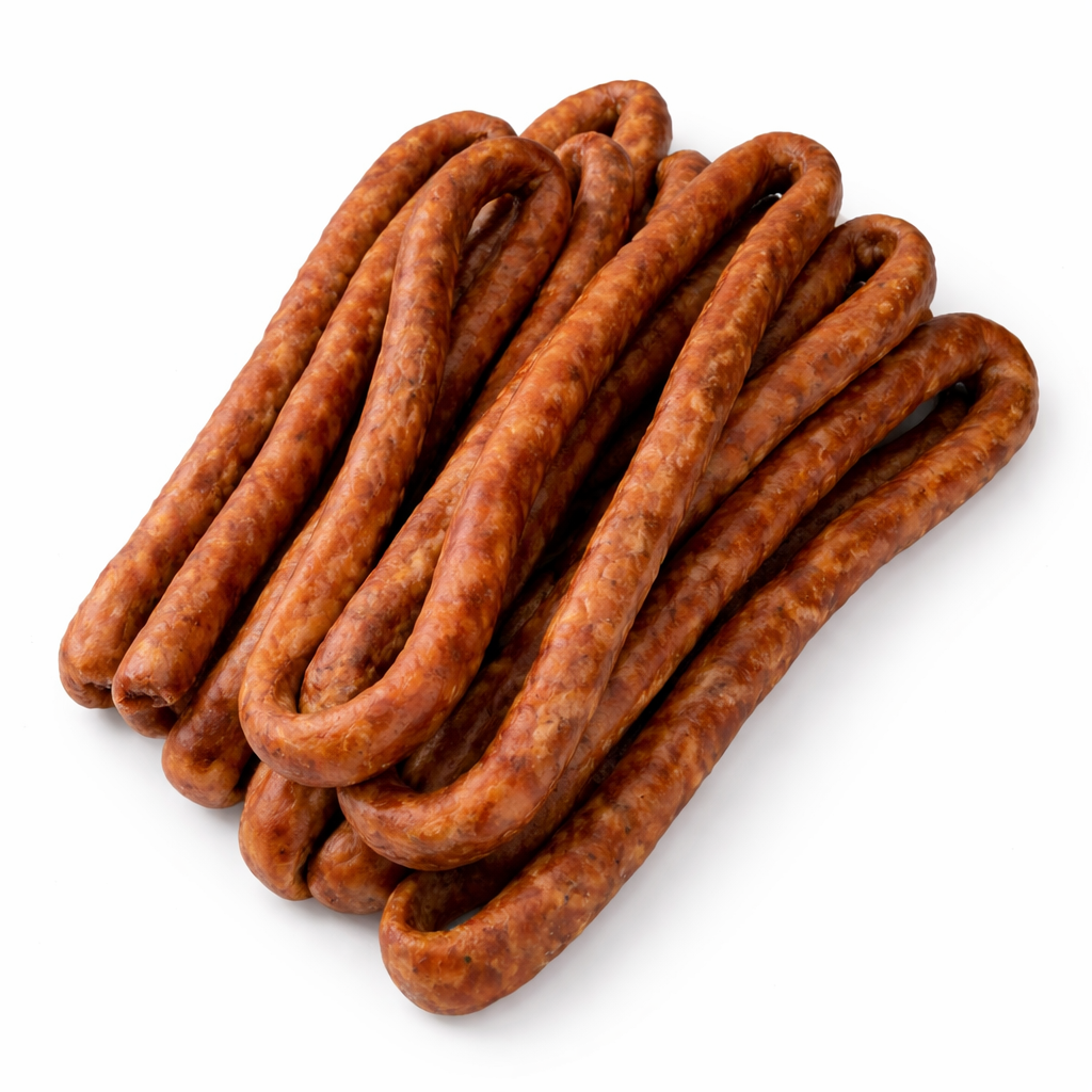 Cârnați porc în maț de oaie