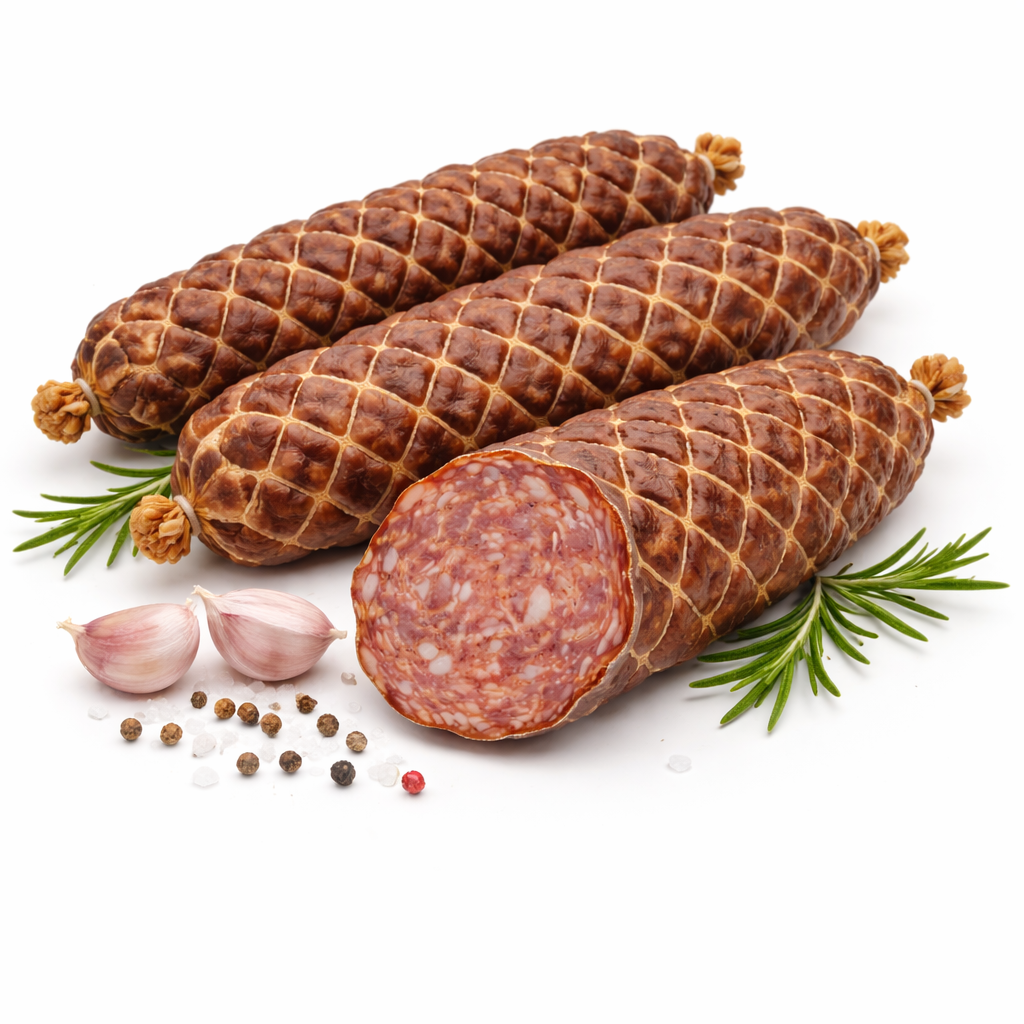 Salam de casă picant